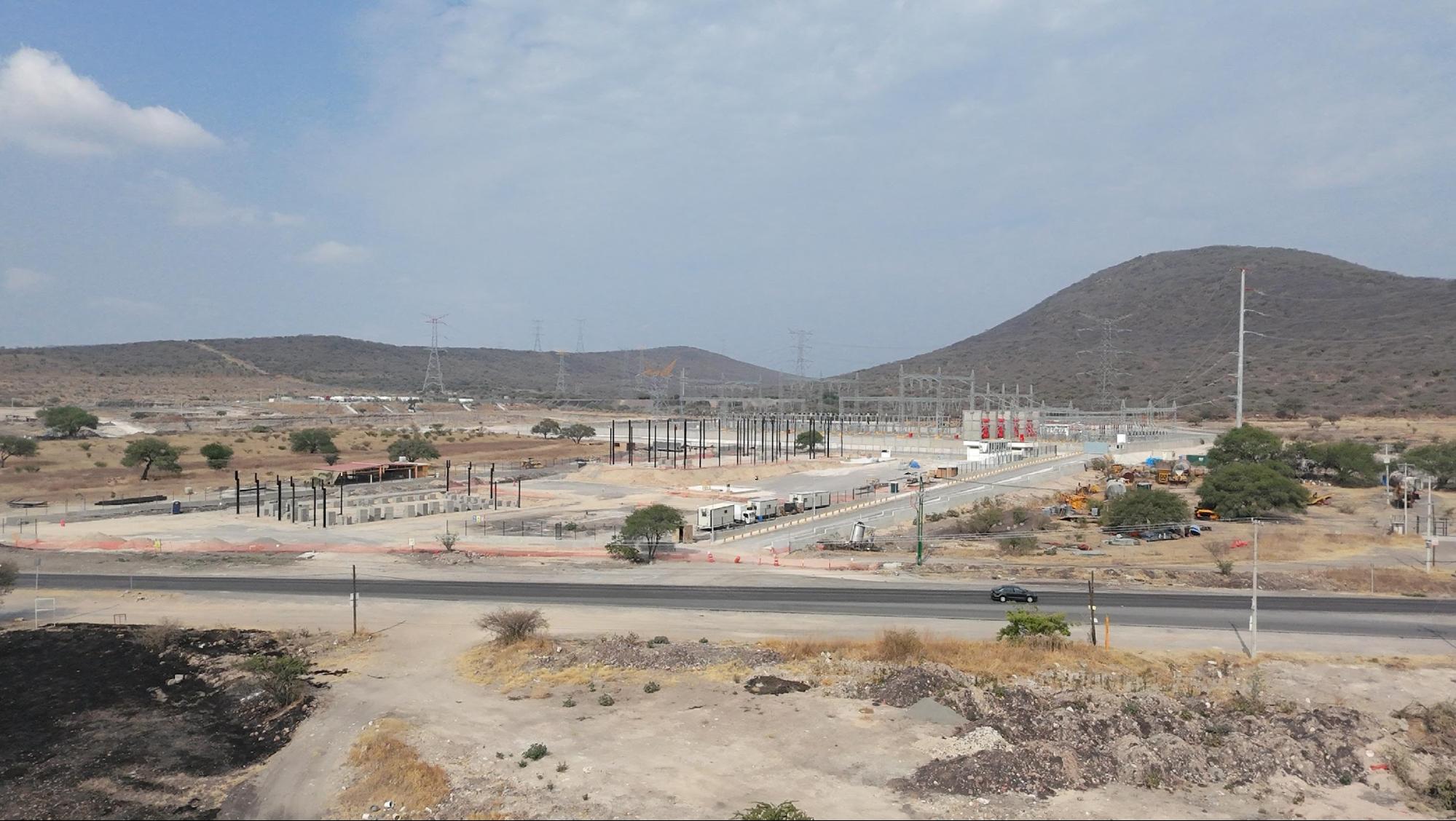 Central eléctricas asociada a un parque industrial en Querétaro